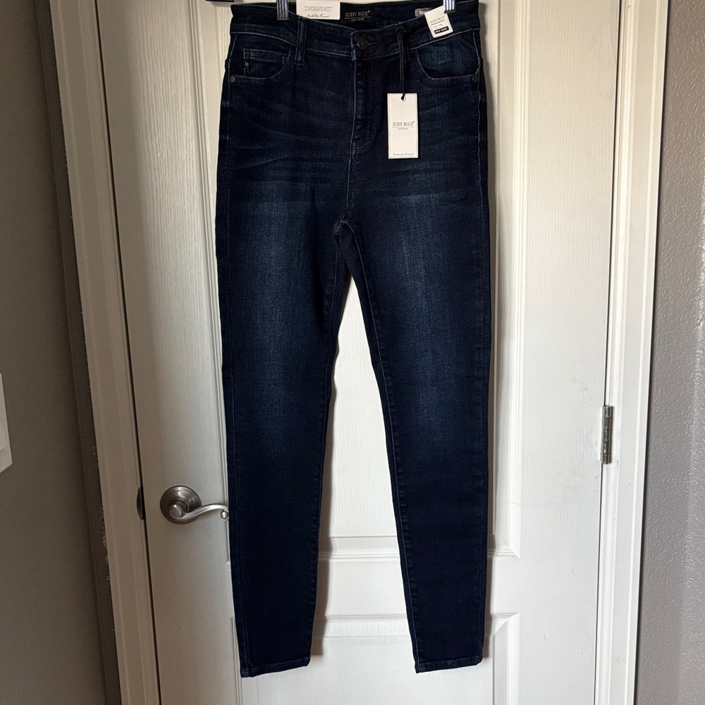 Judy Blue Dark Indigo Skinny Jeans